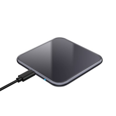 Promotion Square Style 15W 10W 5W OEM Wireless Charger Fast charging pads for cell phone